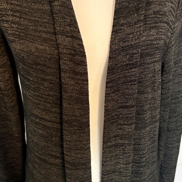 Apt. 9 Heather Green Open Front Cardigan Size M Long Sleeve - Picture 3 of 7